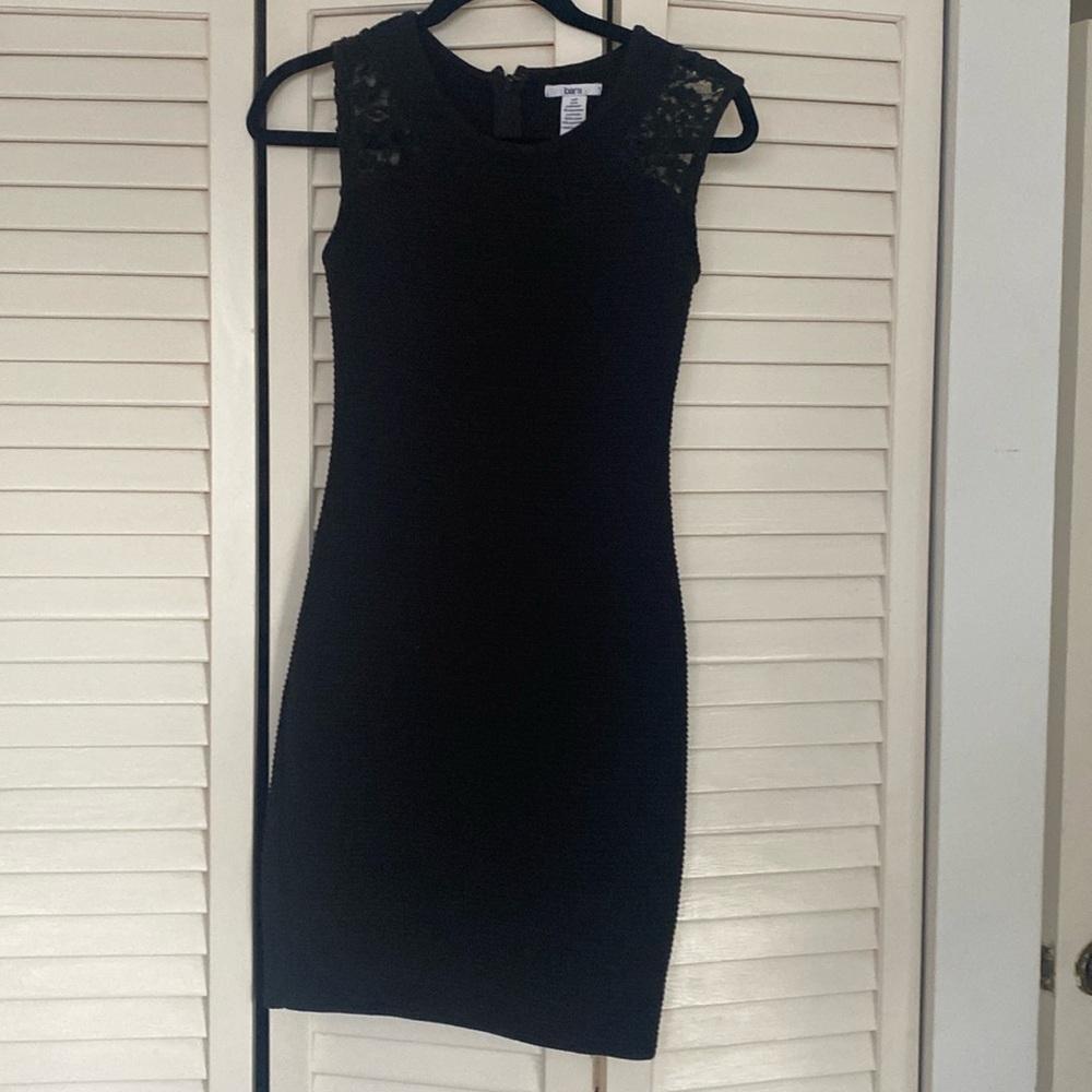Bar III Black bodycon dress